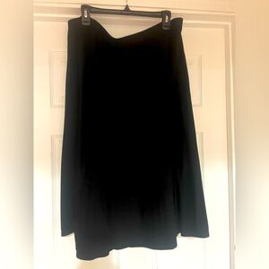 Laura Scott Skirt-Midi Classic Black 2X
